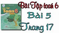 Bài 5 Trang 21 Toán 6 Cánh Diều Tập 1