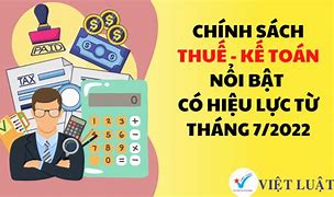 Các Chính Sách Thuế Mới Năm 2022 Là Gì