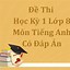 Đề Thi Cuối Học Kì 1 Lớp 8 Môn Tiếng Anh Global Success Pdf