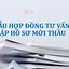 Mẫu Hợp Đồng Tư Vấn Thẩm Định Hồ Sơ Mời Thầu Mới Nhất